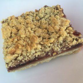 Gluten-free crumb cake from Breakaway Bakery